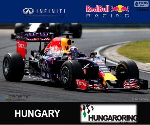 yapboz Daniel Ricciardo 2015 Macaristan Grand Prix